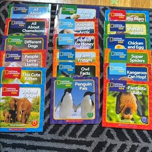 National Geographic Kids reading level books